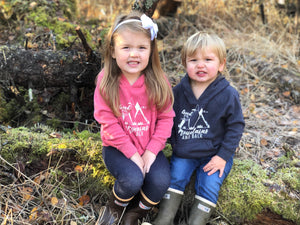 KIDS- Loved to the MTNS and Back Hoodie, Toddler
