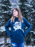 Alaska Outdoors Shape Hoodie, w/ neck buttons