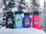 32oz Water Bottle- Alaska Shape