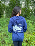 Alaskan Waters Zip Hoodie