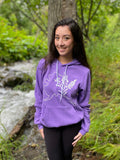 AK Wildflower Hoodie, Purple