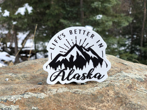 Sticker- Life's Better in Alaska
