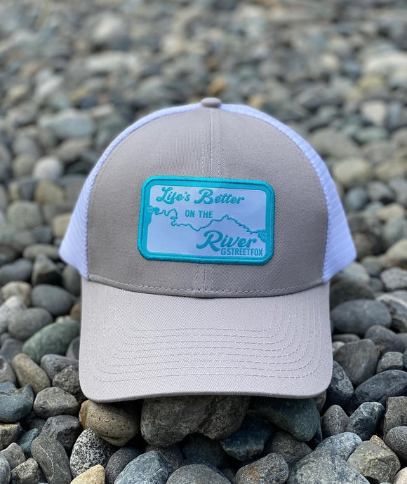 Trucker Hat- Life’s Better on the River