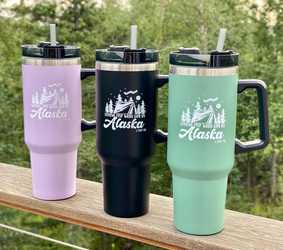 The #fourleaftumbler is amazing at the price and… is 40oz! #kahlatalk , meoky tumbler